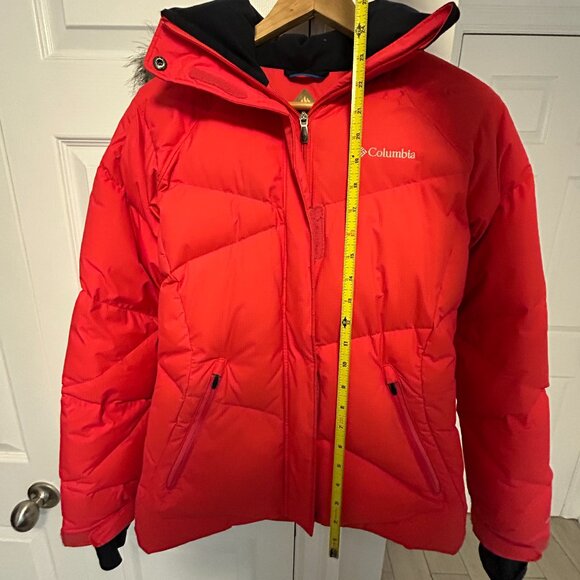 Columbia Winter Jacket, Red, Womens, Size Small - Picture 9 of 10